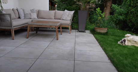 Gefälle berechnen für Terrasse & Wege