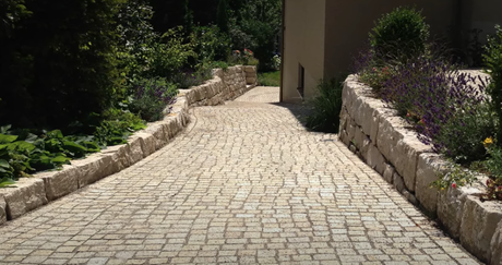 Gefälle berechnen für Terrasse & Wege