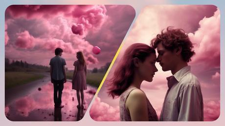 Himbeerwolken von Katrina Verde