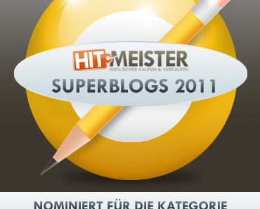 Nominierung für die Superblogs 2011 -> Bücher