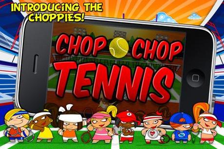 Chop Chop Tennis – Im Cartoon-Style eroberst du die Plätze