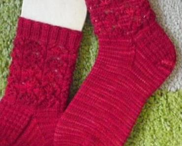 Abbehauser  Socken in rot