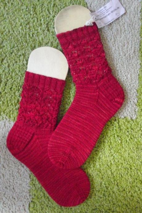 Abbehauser  Socken in rot