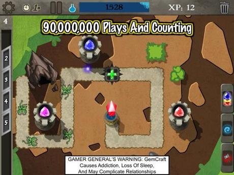 GemCraft – Super Tower-Defense Spiel mit zahlreichen Optionen