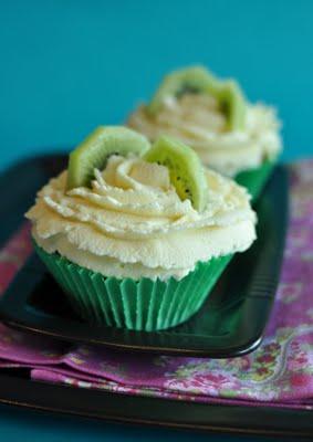 Kiwi-Cupcakes