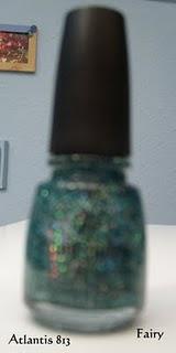 Update China Glaze Atlantis 813