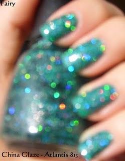 Update China Glaze Atlantis 813