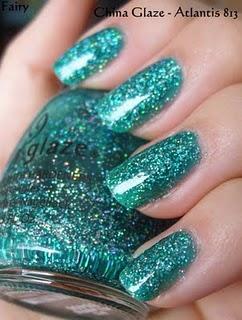 Update China Glaze Atlantis 813