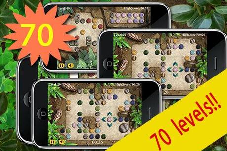 Crazy Rock -Farbenfrohes Puzzle aus dem Match-3 Genre