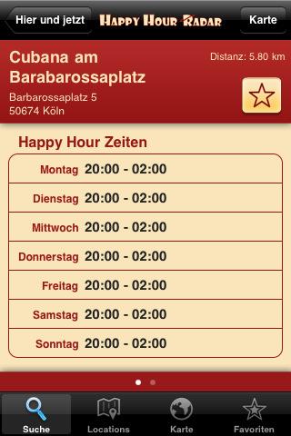 Happy Hour Radar: Immer wissen, wo es die günstigsten Drinks gibt!