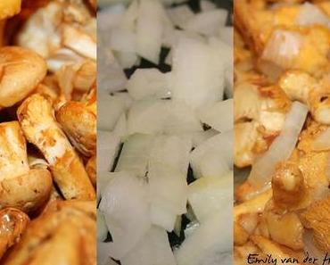 Nudeln mit Pfifferlingen