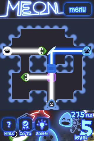Meon – Kniffliges Puzzle mit 120 Level echtem Spielspaß