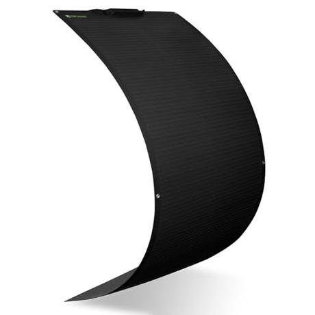 Topsolar 180W Flexibel Solarmodul 24V/12V Solarpanel Monokristallin Solarzelle Photovoltaik...