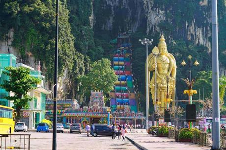 Die Batu Caves in Malaysia bei Kuala Lumpur