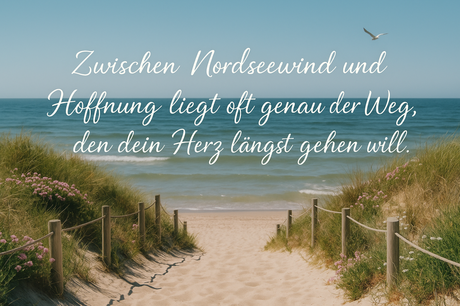 Frühlingsgefühle im kleinen Bonbonladen am Meer von Julia Rogasch