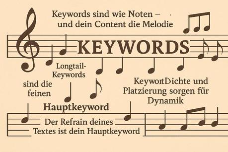 SEO spielt nach Noten – Wie der Keywordkönig mit Taktgefühl rankt