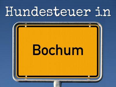 Hundesteuer Bochum: Kosten, Anmelden, Befreiung