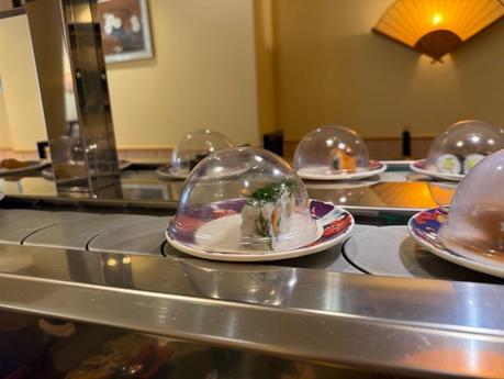 Running Sushi Restaurants in München: Asaka besucht