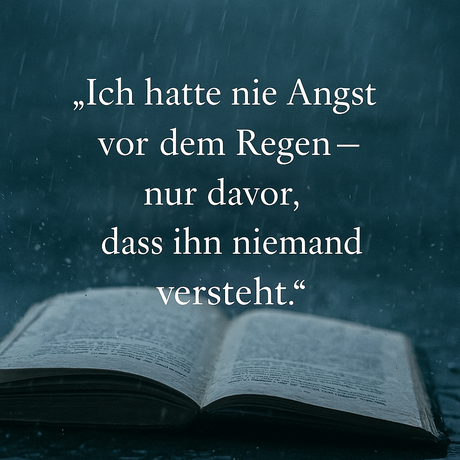 Don’t fight the Rain! von Melanie Treber