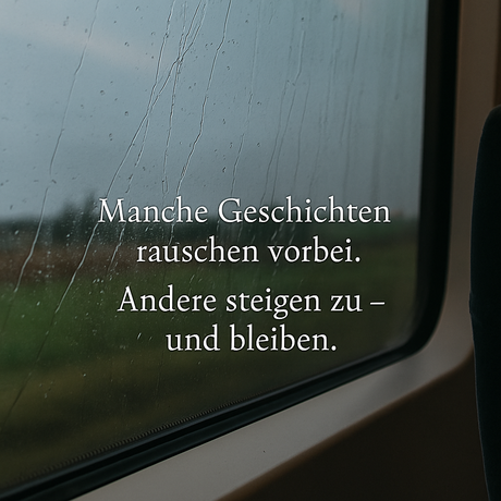 Frauen, die aus Zügen schauen von Guido Popp