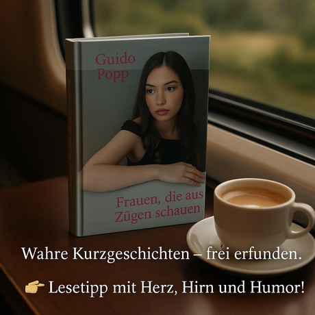 Frauen, die aus Zügen schauen von Guido Popp