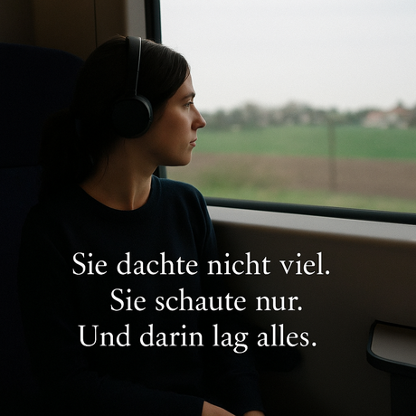 Frauen, die aus Zügen schauen von Guido Popp