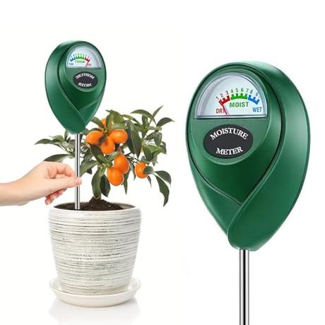 ChaneeHann Pflanzkübel Bodentester,Boden Feuchtigkeitsmesser für Pflanzen,für...