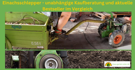 Die besten Einachsschlepper mit Anhänger