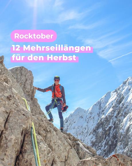 Der Herbst ist für uns die schönste Zeit zum Klettern. ☀️🧗 Die Luft ist klar und trocken, die Weitsicht so schön wie das ganze Jahr nicht, das Wetter stabil und der Grip am Fels perfekt. ✊ 