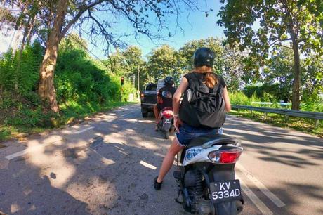 Roller fahren auf Langkawi