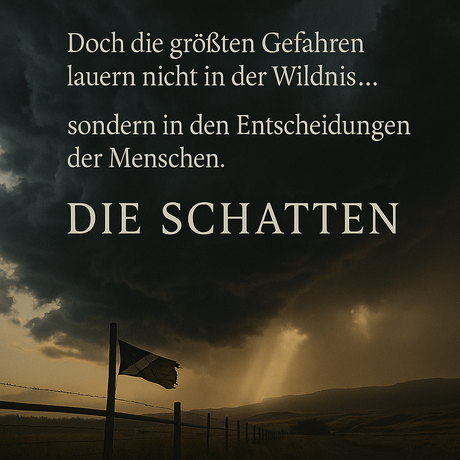 Die Schattenwölfin der Rocky Mountains von Natascha Birovljev