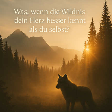 Die Schattenwölfin der Rocky Mountains von Natascha Birovljev