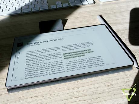 [Test] reMarkable Paper Pro Move