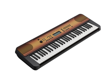 Yamaha PSR-E360 MA Keyboard  für Einsteiger, Ahorn-Design