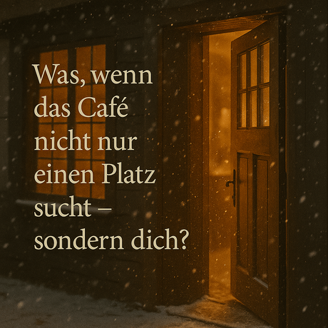 Ein Café am Ende der Saison: Winter auf Juist von Cara Lindon