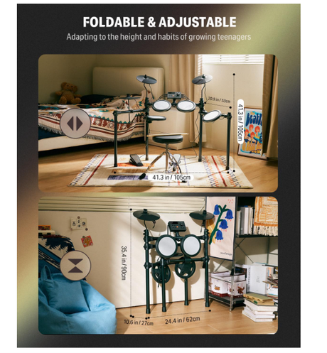 Donner DED-70 E – E-Drum für Kinder & Einsteiger