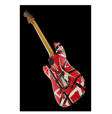 EVH Frankie Striped MN Relic – E-Gitarre für Rockfans