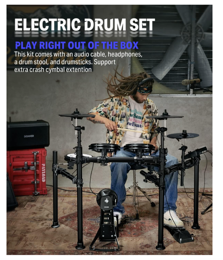 Donner DED-200 E-Drum für Einsteiger