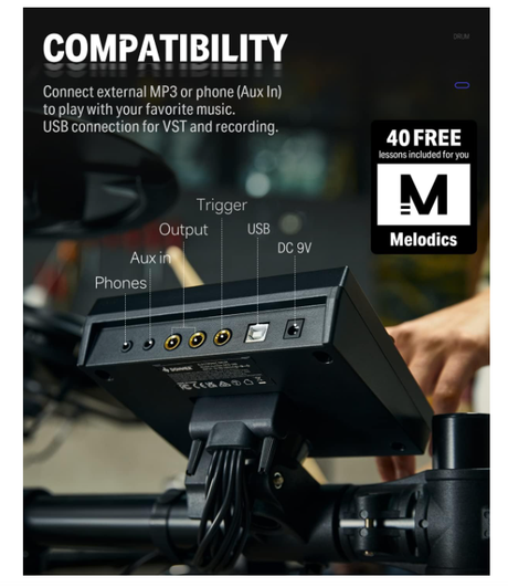 Donner DED-200 E-Drum für Einsteiger