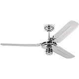 Westinghouse Lighting 7826340 Deckenventilator Industrial mit drei Flügeln in Chrom