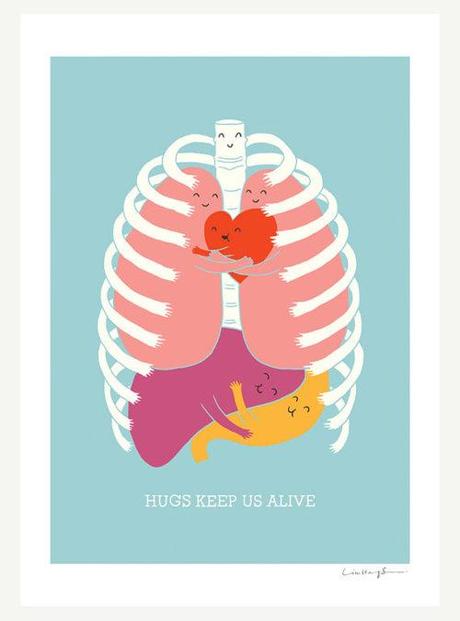 hugs keep us alive