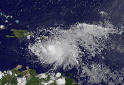 EMILY immer weiter nach rechts - Kuba anscheinend ausser Gefahr - möglicherweise kein US-Impakt, Zugbahn, Hispaniola, Haiti, Dominikanische Republik, Bahamas, USA,  Karibik, Emily, Atlantik, Vorhersage Forecast Prognose, Puerto Rico, Sturmwarnung