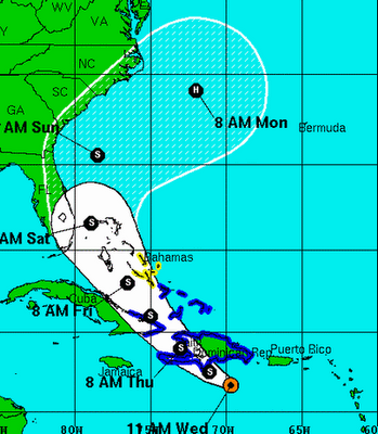 Tropischer Sturm EMILY am 3. August 2011: Nicht alles bleibt anders (inkl. erstes HD-Foto), Kuba wieder in Gefahr
