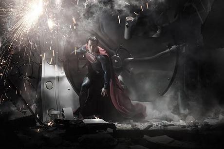 Man of Steel: Erstes Foto von Henry Cavill im Superman-Kostüm