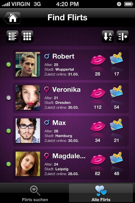 kiss2go: mobiles Datingportal im Test