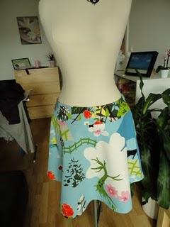 Summer skirt in an Ikea fabric