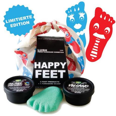 LUSH Limitierte Edition Happy Feet