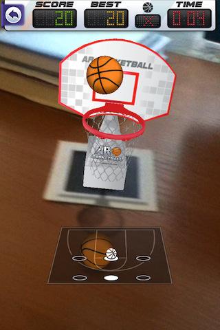 ARBasketball – Hast du schon einmal Basketball auf deinem Schreibtisch gespielt?