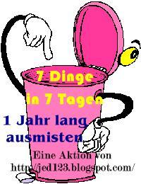 7 Dinge in 7 Tagen - die vierte Woche