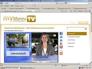 myMoneyTV.de informiert über Börsen und Finanzen